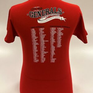 Generals of Gettysburg shirt back