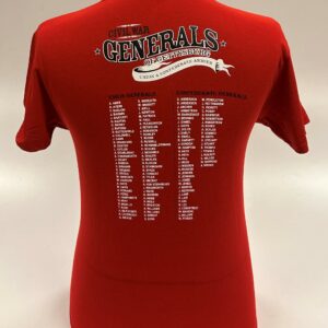 Generals of Gettysburg shirt back