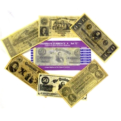 Confederate Currency Set C