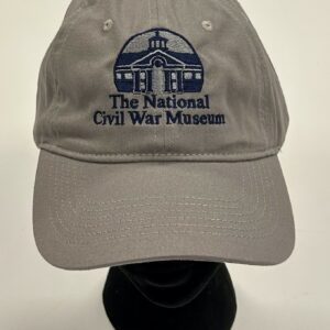 NCWM baseball hat gray front