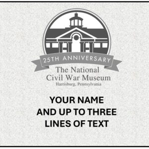 25th Anniversary Brick